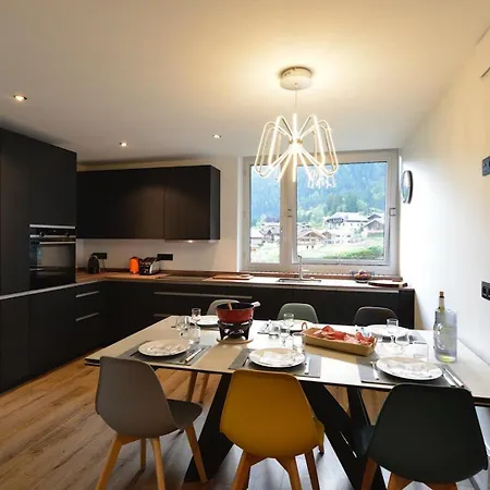 Apartman Quartz - Appt 4 Etoiles Vue Mont-blanc - Centre Chamonix