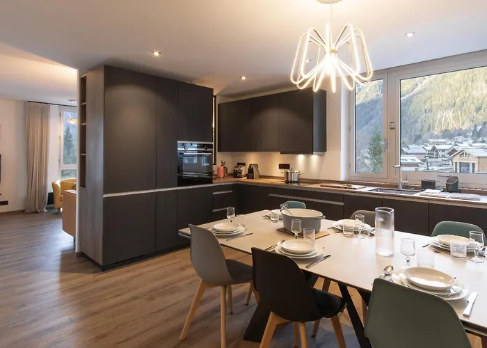 Quartz - Appt 4 Etoiles Vue Mont-blanc - Centre Appartement