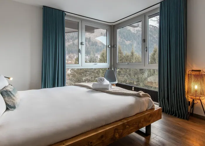 Quartz - Appt 4 Etoiles Vue Mont-blanc - Centre Chamonix