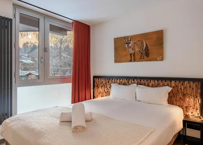 Appartement Quartz - Appt 4 Etoiles Vue Mont-blanc - Centre Chamonix