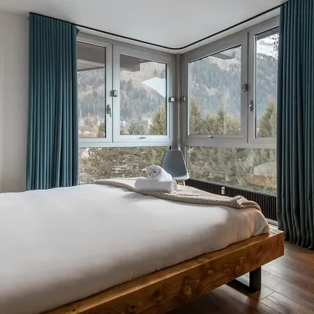 Quartz - Appt 4 Etoiles Vue Mont-blanc - Centre Chamonix Mont Blanc
