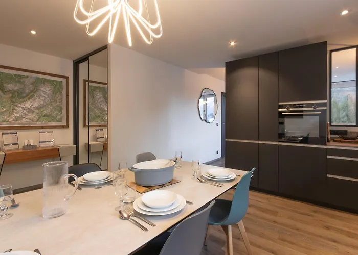 Quartz - Appt 4 Etoiles Vue Mont-blanc - Centre Apartment Chamonix